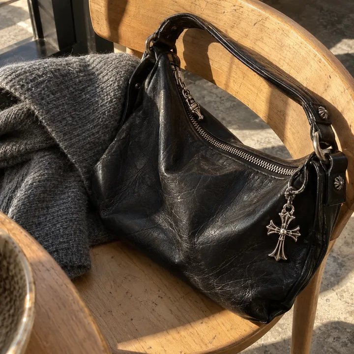 Leather, silver and afternoon light